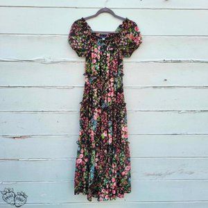 Tommy Hilfiger Off The Shoulder Midi Dress ~ 🌷